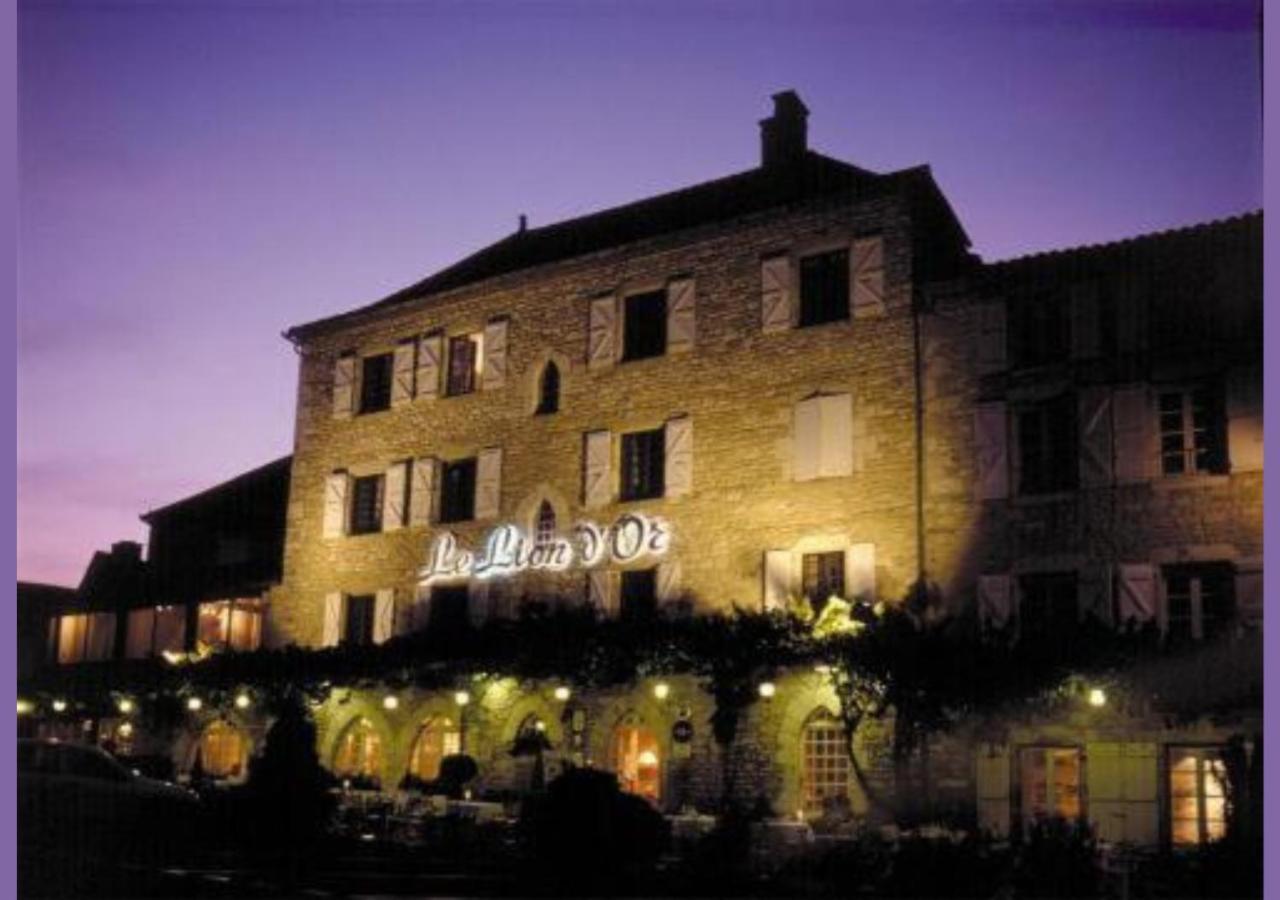 Logis Hotels - Hotel Et Restaurant Le Lion D'Or Gramat Exterior photo